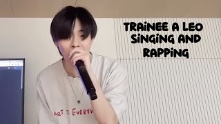 Download lagu [trainee a] leo singing/rapping compilation mp3