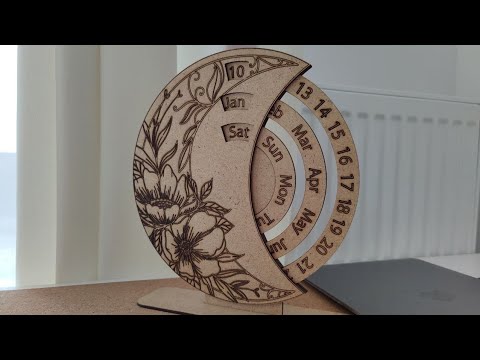 Table Clock Calendar