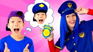 Mr. Policeman, Put On Your Shoes | Kids Songs And Nursery Rhymes | @dominoki