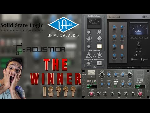SSL Compressor: Acustica audio Sand4 VS UAD VS SSL Native