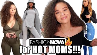 FASHION NOVA FOR HOT MOMS!!! | FALL CLOTHING HAUL |FASHION NOVA TRY ON HAUL & REVIEW 2021