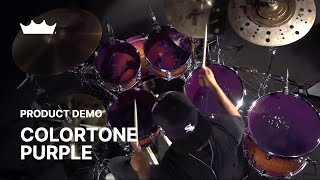 Video thumbnail for Colortone Purple Drumhead | Remo by Remo Inc.