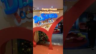 Camp Ocean on Carnival Firenze! #travel #vacation #cruise #kids #shorts #viral #fyp