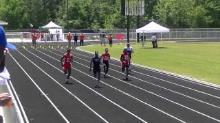 preview picture of video 'Rockdale Striders DeMarshae Travis 12.42s 100m 13-14yr Ga District 6 Championship'