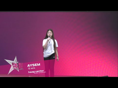 Aysem 12 ans - Swiss Voice Tour 2023, Haag Center
