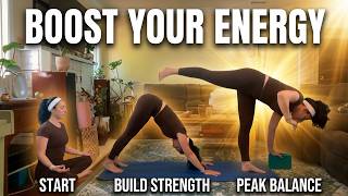 30-Min Energising Yoga Flow | Full Body Strength & Balance
