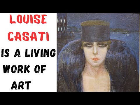 Louise Casati: The Woman Who Became Art Itself 🎭 | Fascinating Lives Unveiled