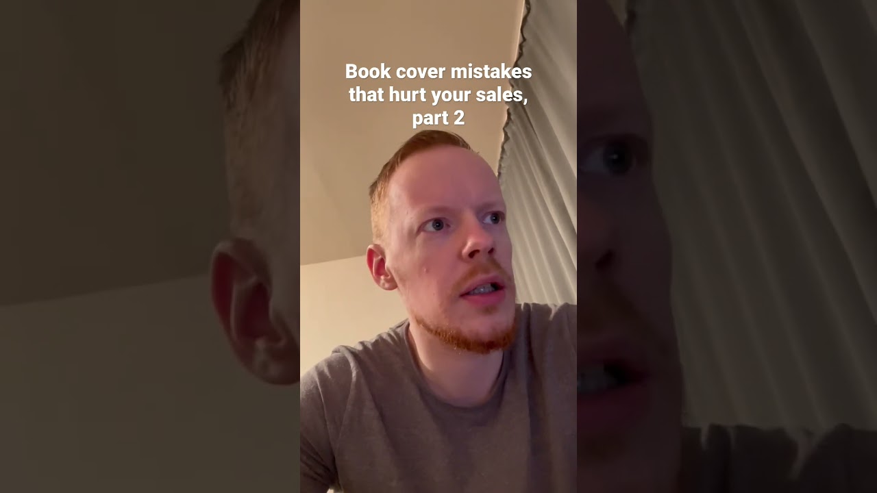 Book Cover Design Mistake That Ruins Your Book Sales  #bookmarketing #selfpublishing #bookcovers