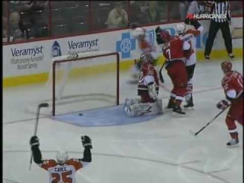 Hurricanes - Flyers Highlights (10/2/09)
