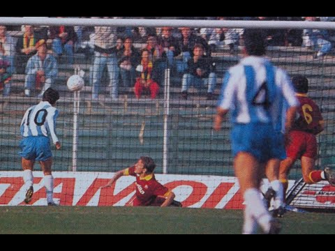 ROMA-Pescara 1-3 GIANNINI 1ª giornata Ritorno 18-02-1989