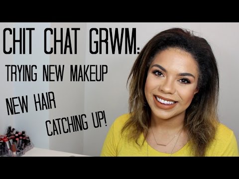 Chit Chat GRWM: New Makeup, New Hair & LA Splash Honey Blonde! | samantha Video