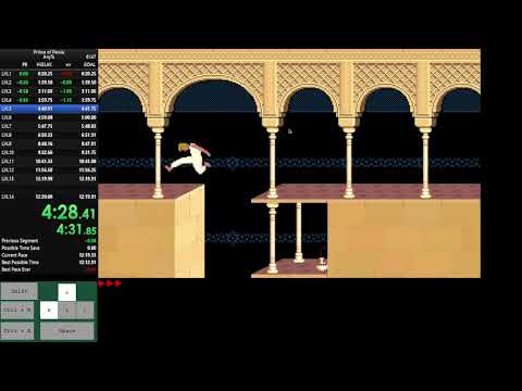 Prince of Persia speedrun any% World Record in 12:15.33 by Higlak