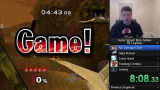 Super Smash Bros Melee - All Trophies in 61:11:50.39 (1/8)