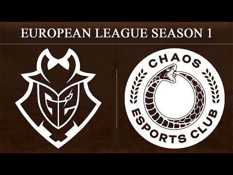 G2 vs Chaos @Theme Park | European League - Season 1 - Stage 2 (12 October 2020)