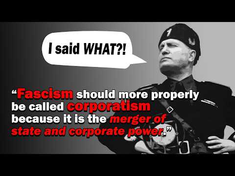 Corporatism and Fake Mussolini