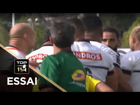 TOP 14 - Essai So'otala FA'ASO'O (CAB) - Brive - Clermont - J3 - Saison 2019/2020