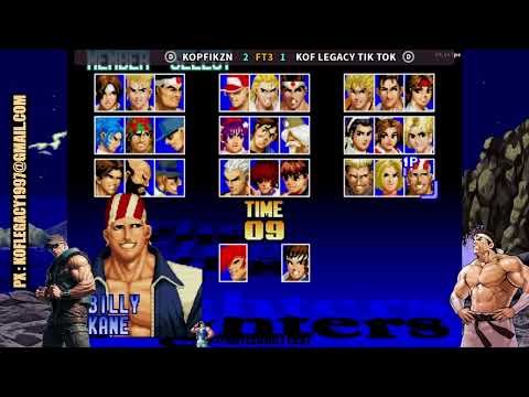 KOF 97 - KOF LEGACY VS RANK D  FT BEM DISPUTADA #kof97  #arcadegames