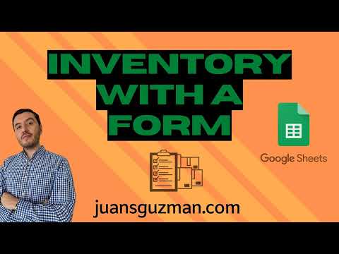 Create a STOCK Management System in Google Sheets 