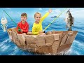 Fishing Boat Challenge For Kids