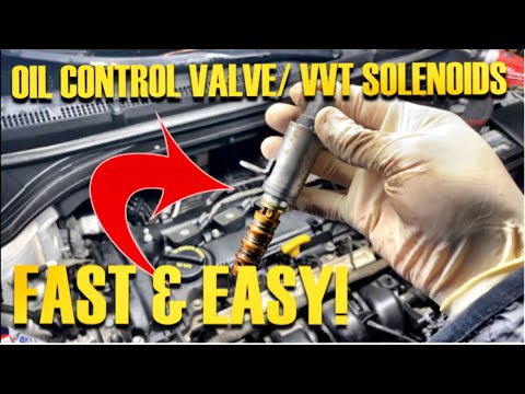 P0017 FIXED FAST & EASY! 2017 HYUNDAI ELANTRA - VVT SOLENOIDS / OIL CONTROL VALVE REPLACEMENT EASY!