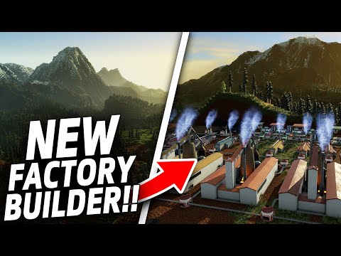 NEW SUPER Unique Factory Builder!! - Icaria - Automation Voxel Management Programming Game