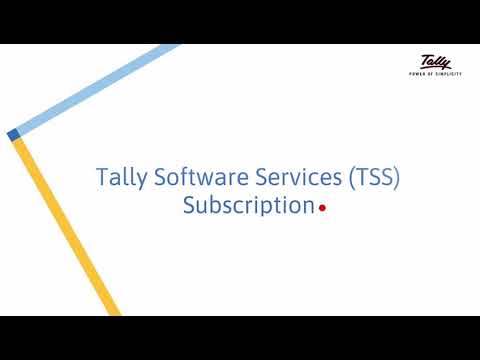 Tally Gold User Tss/Tns (Renewal)