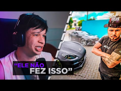 ARUAN REAGE A TROQUEI MEU CAMARO EM UMA PORSCHE PANAMERA !! * que Porsche linda * - Cortes do Aruan