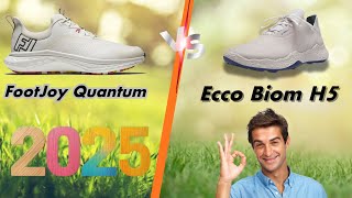 FootJoy Quantum vs Ecco Biom H5 — The ULTIMATE Comfort Golf Shoe Battle! Review and Comparison