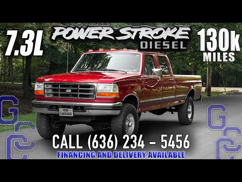 7.3 Powerstroke For Sale: 1997 Ford F-350 OBS 4x4 Diesel With Only 130k Miles
