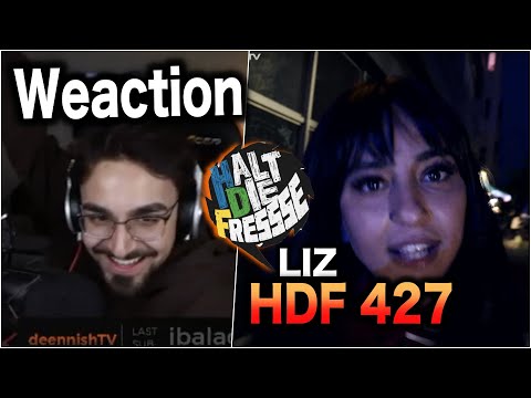 WEACTION auf LIZ - HALT DIE FRESSE 427 (AGGROTV) | deennishTV