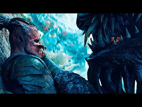 Predator Badlands | Dek vs Kalisk & Bone Bison & Luna Bug Fight Scenes Recap