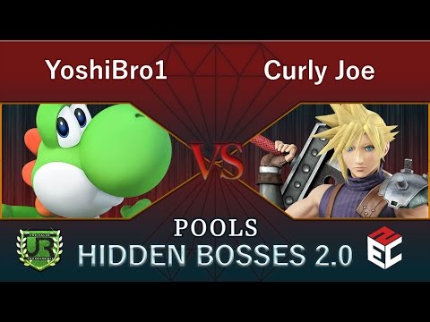 Hidden Bosses 2.0  POOLS - YoshiBro1 (Yoshi) vs Curly Joe (Cloud)