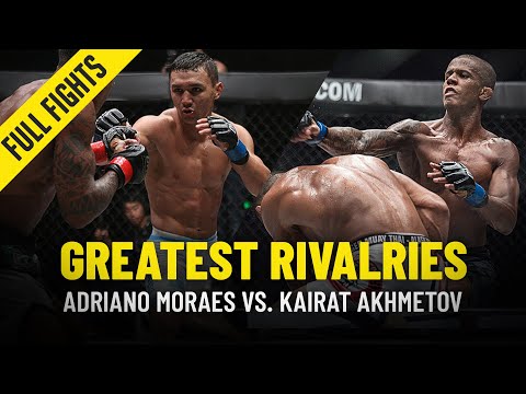Adriano Moraes vs. Kairat Akhmetov | Greatest Rivalries | ONE Full Fights