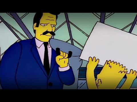 Bart starts a casino - The Simpsons