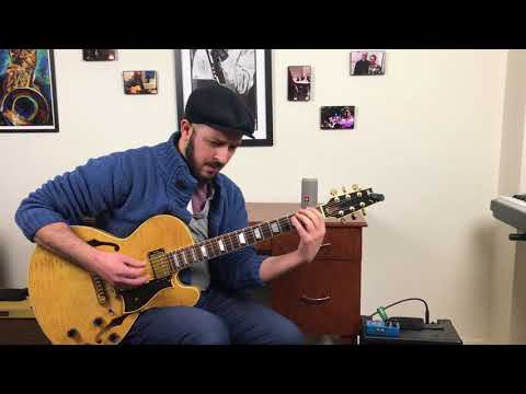 Improvising over Blue in Green with melodic triads