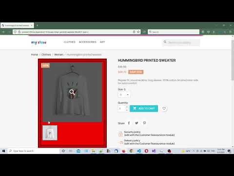 Product Page styling in Prestashop 1.7.8 (tutorial)