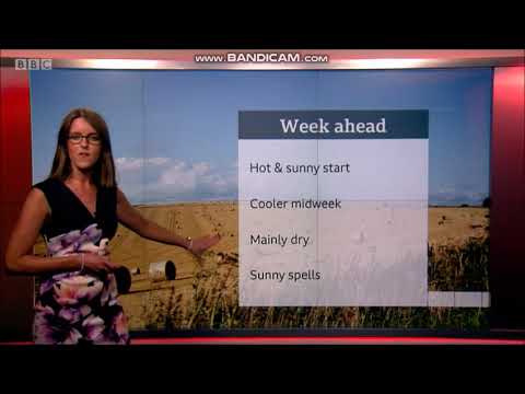 Alex Osbourne South East Today weather August 26th 2019 - 60 fps