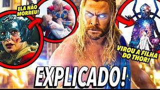 EXPLICADO! 91 DETALHES EM THOR 4 AMOR E TROVÃO (EASTER EGGS + REFERENCIAS + SEGREDOS) SAGA MARVEL