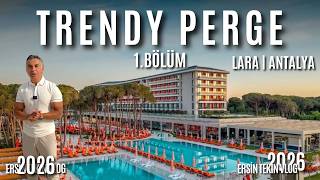 TRENDY PERGE | Antalya'nın Yeni Otelini Keşfettim