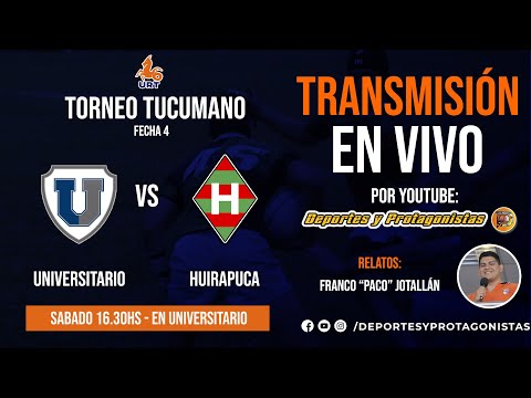 RUGBY / TORNEO TUCUMANO - FECHA 4 / UNIVERSITARIO RC VS HUIRAPUCA