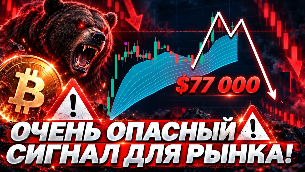 🚨ВАЖНО, БИТКОИН – ЕСТЬ ШАНСЫ НА ОБВАЛ!