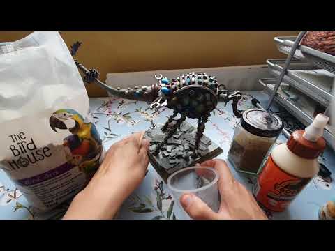 Creating the Terrain for my Robot "Ziglet" I made from Trash.