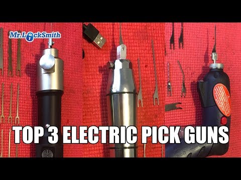 , title : 'Top 3 Electric Pick Guns | Mr. Locksmith™ Video'