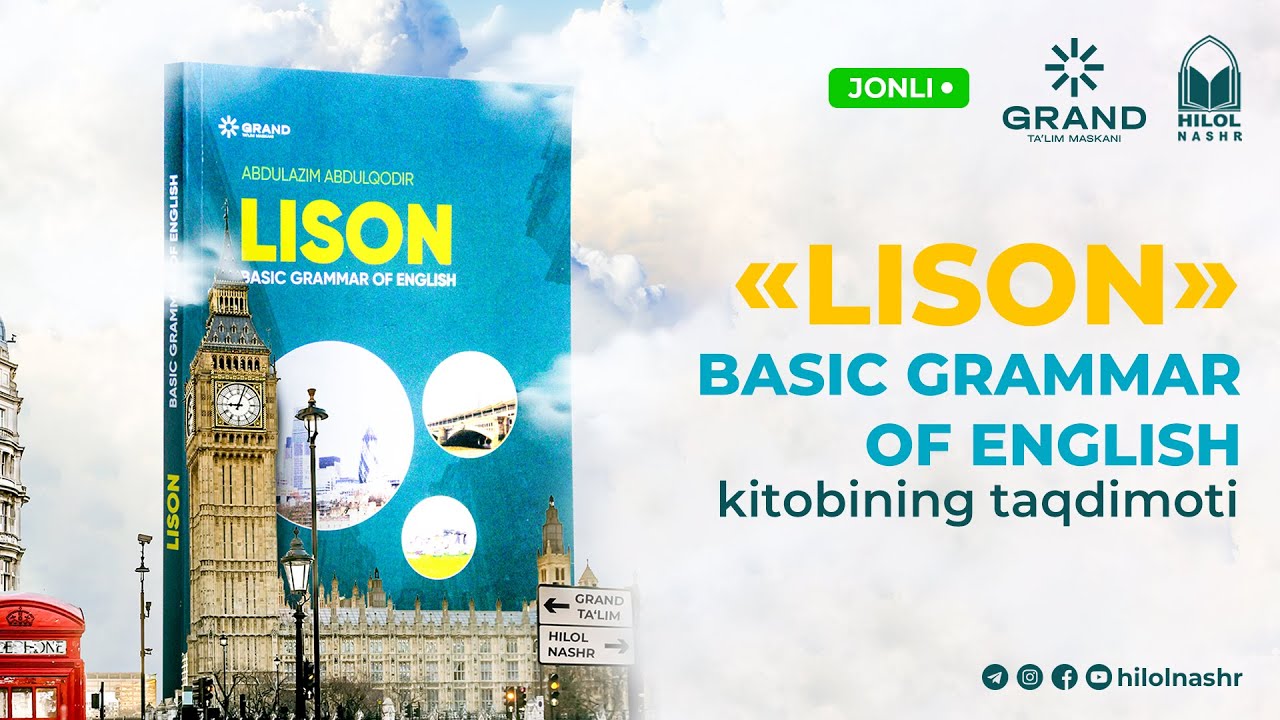 LISON kitob taqdimoti