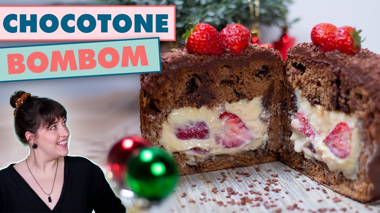 CHOCOTONE BOMBOM DE MORANGO - Especial de Natal | Tábata Romero