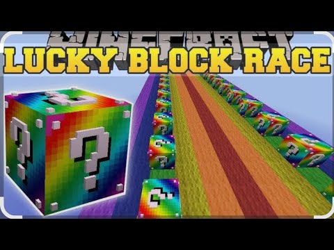 Extreme rainbow lucky block race 😯😯 #Minecraft#trending#viral#gameplay 