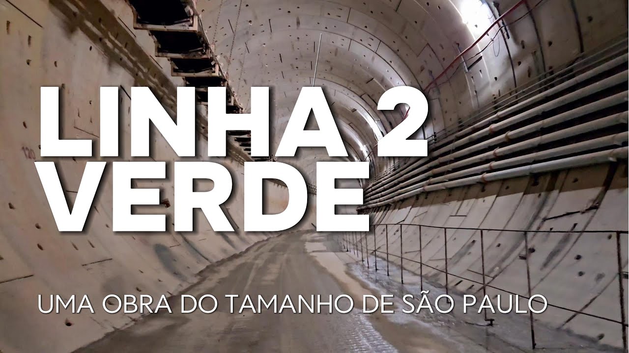 Empreendimento Linha 2-Verde - Uma obra do Tamanho de São Paulo