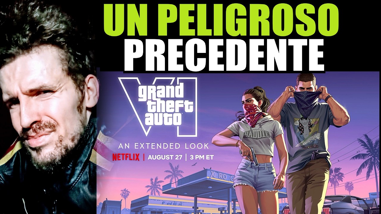 GTA 6 TRÁILER GAMEPLAY EN NETFLIX:  GENTE INCONSCIENTE DEFENDIENDO SEMEJANTE BASURA