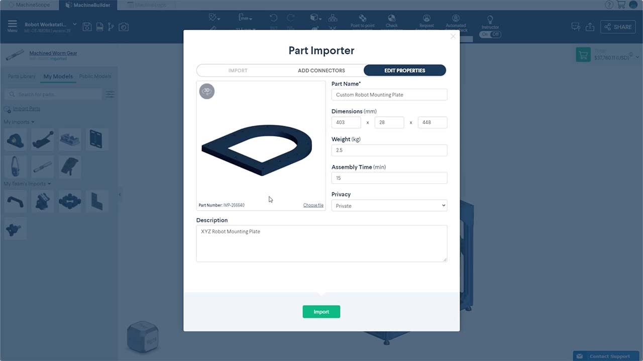 04 - Importing-exporting parts & designs