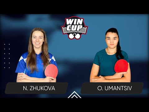 09:30 Nadiia Zhukova - Olha Umantsiv West 1 WIN CUP 24.03.2024 | TABLE TENNIS WINCUP